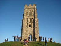 st michaels tower on glastonbury tor